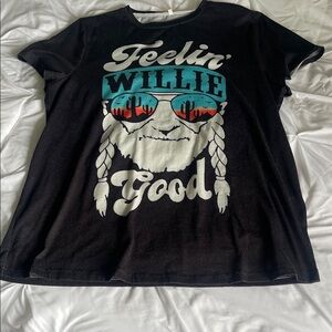 Black XL Tee with Classic Crew Neck